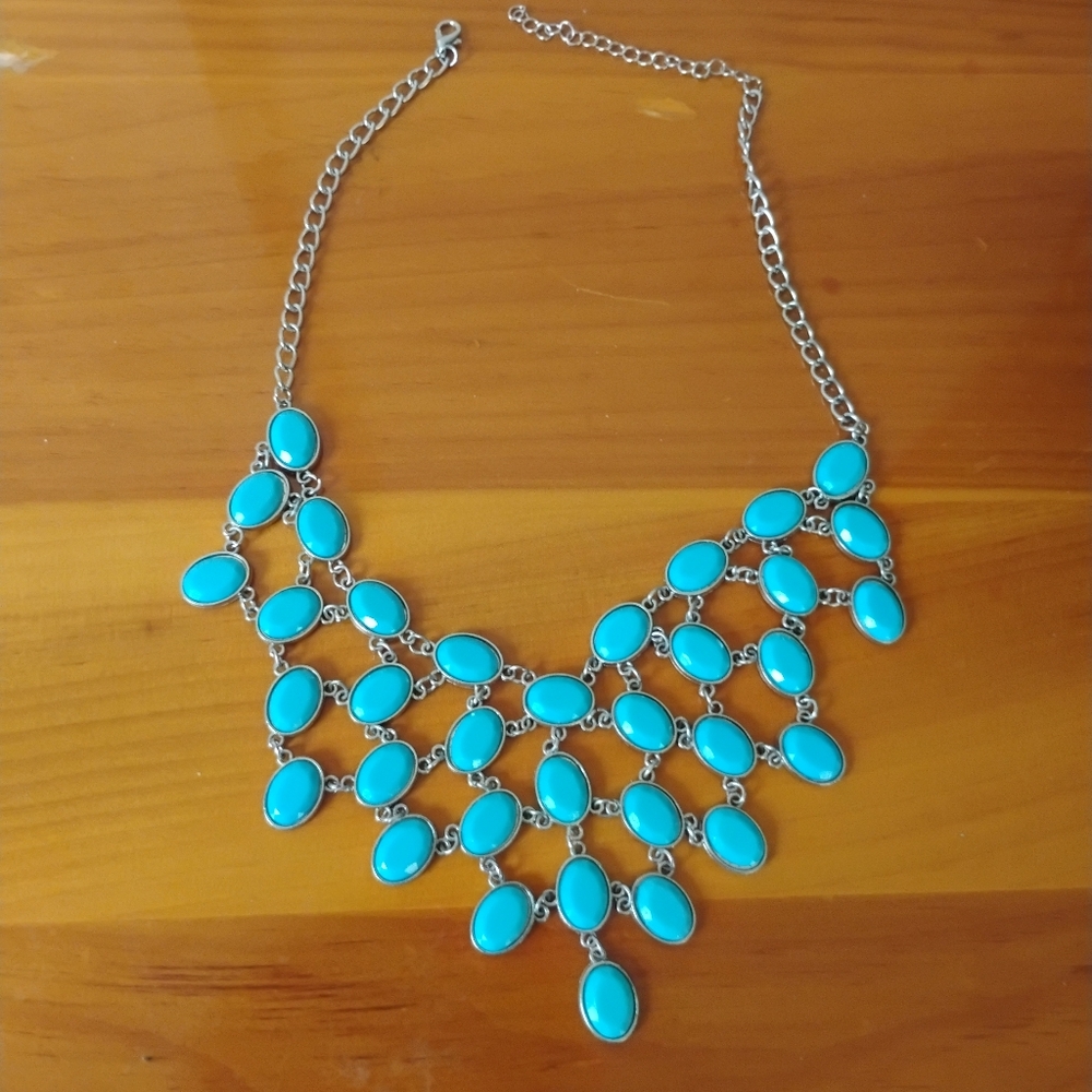Turquoise Statement Necklace